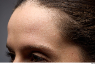 HD Face Skin Zolzaya eyebrow face forehead hair skin pores…
